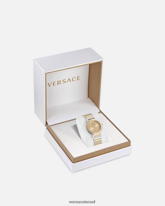 נשים Versace זהב כסף שעון גרקה שיק אביזרים N8T2971