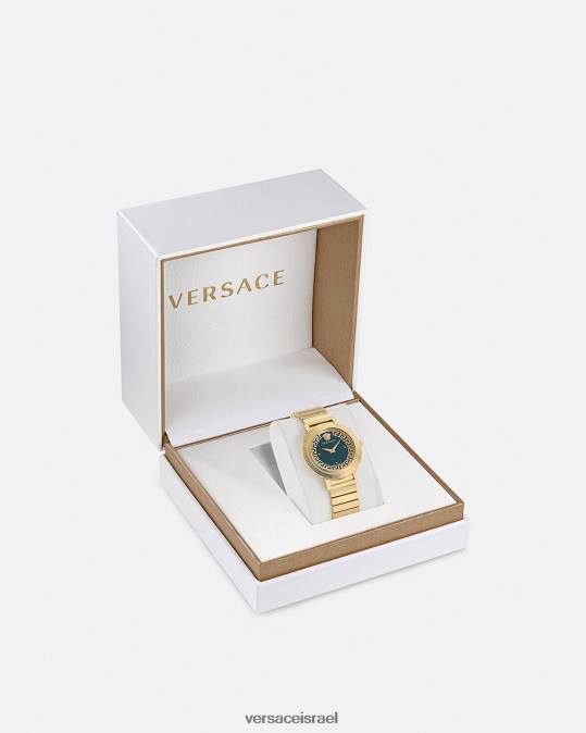 נשים Versace זהב שעון גרקה שיק אביזרים N8T2972