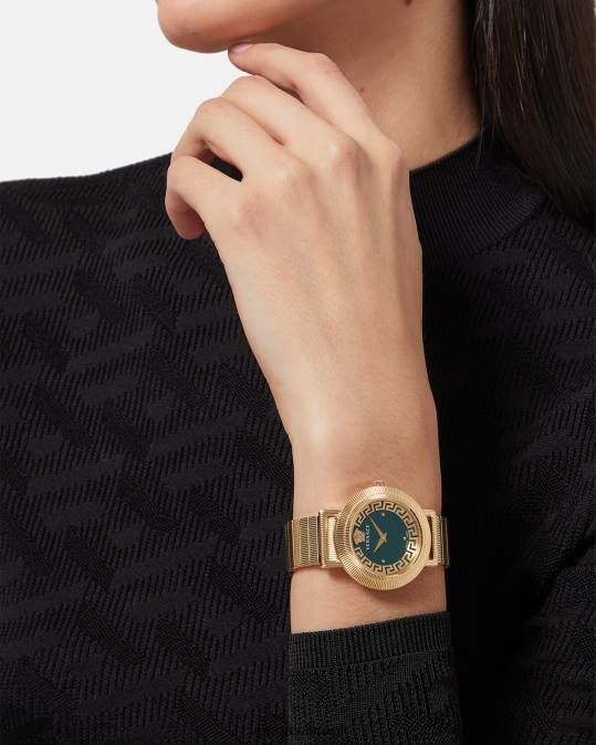 נשים Versace זהב שעון גרקה שיק אביזרים N8T2972