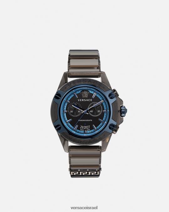 נשים Versace אפור סמל שעון פעיל אביזרים N8T2977