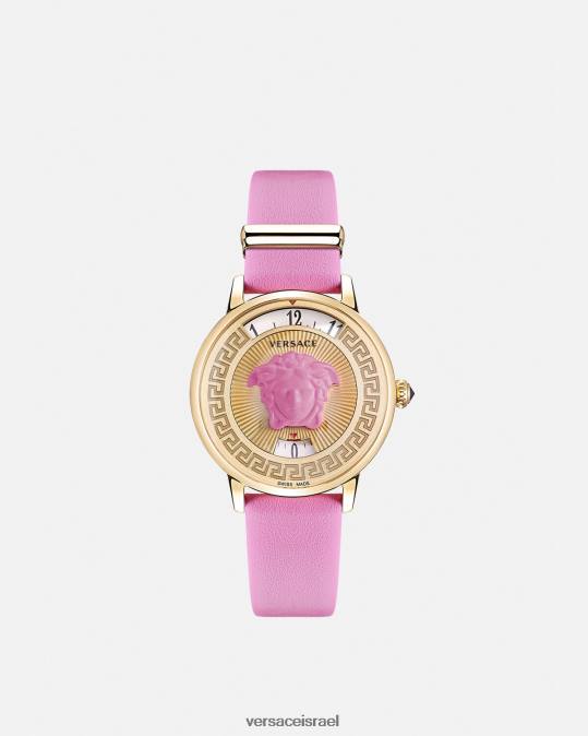 נשים Versace וָרוֹד שעון סמל מדוזה אביזרים N8T2983