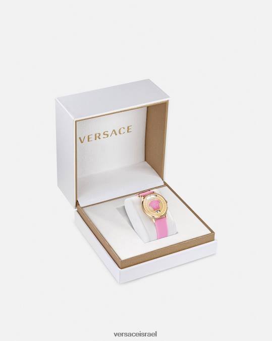 נשים Versace וָרוֹד שעון סמל מדוזה אביזרים N8T2983