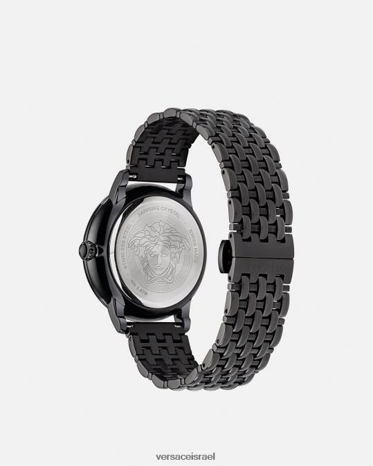 נשים Versace שָׁחוֹר שעון לה מדוזה אביזרים N8T2984