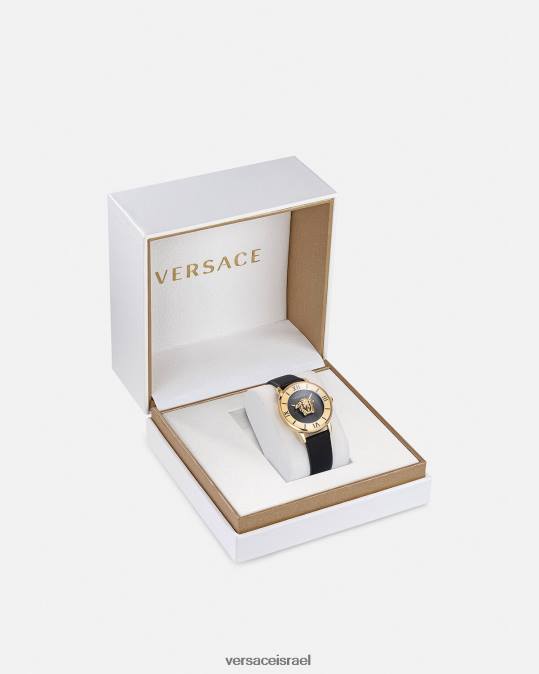 נשים Versace שָׁחוֹר שעון לה מדוזה אביזרים N8T2986