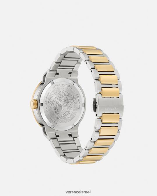 נשים Versace זהב כסף שעון מדוזה אינסופי אביזרים N8T2996