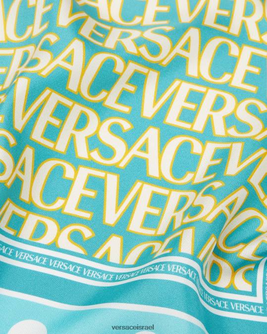 נשים Versace הדפס allover משי foulard אביזרים N8T2884
