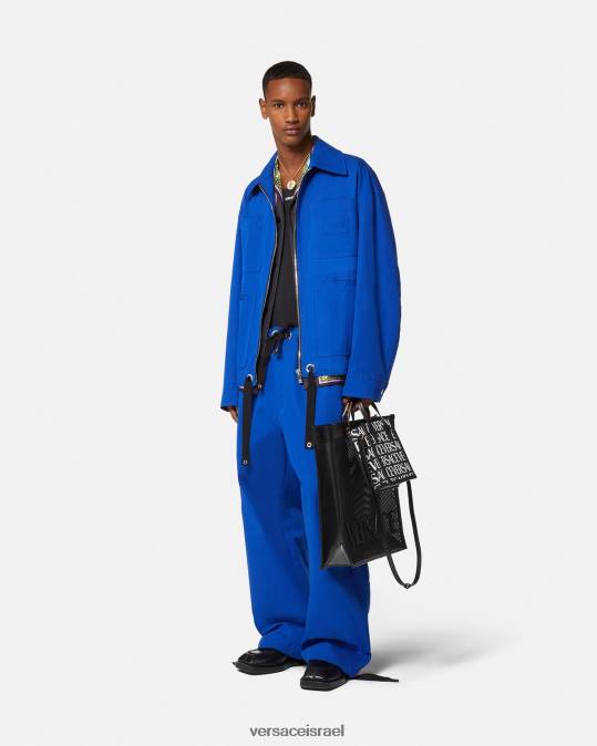 גברים Versace bluette ז'קט בלוזון לוגו הַלבָּשָׁה N8T21234