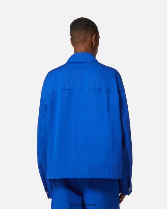 גברים Versace bluette ז'קט בלוזון לוגו הַלבָּשָׁה N8T21234