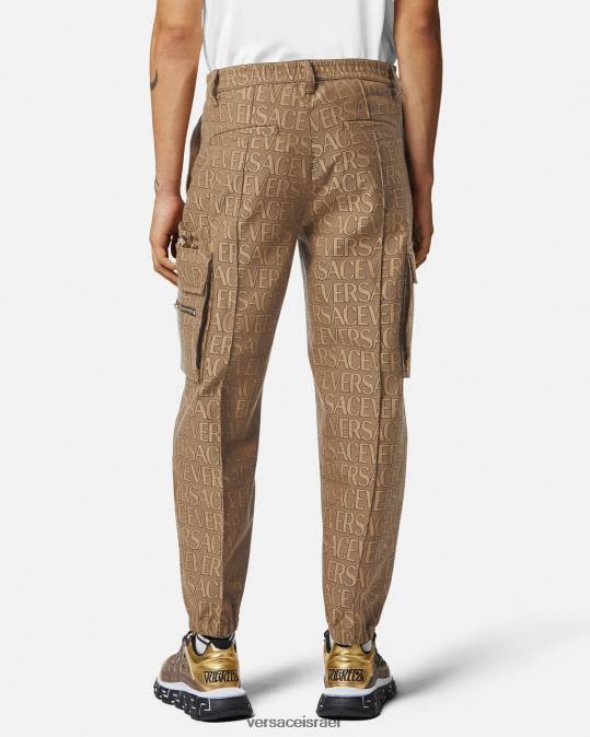 גברים Versace הדפס מכנסי cargo allover הַלבָּשָׁה N8T21437