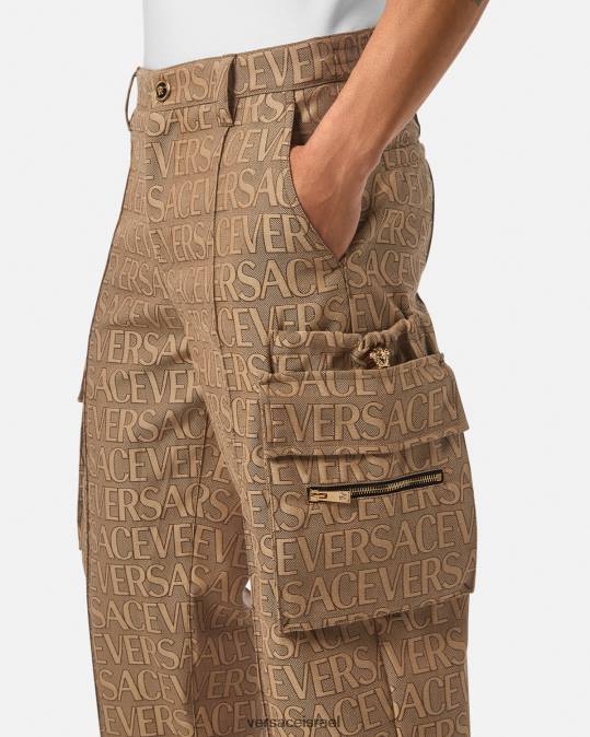 גברים Versace הדפס מכנסי cargo allover הַלבָּשָׁה N8T21437