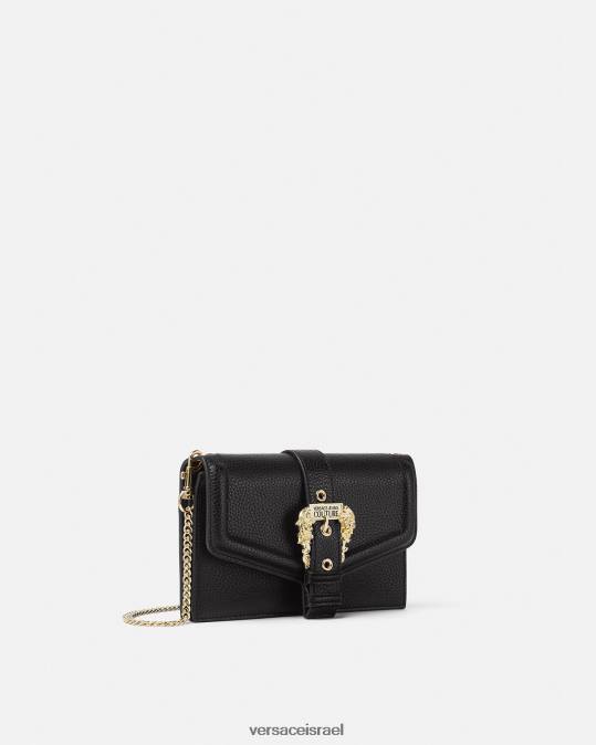 נשים Versace שָׁחוֹר תיק כתף couture1 תיקים N8T22318