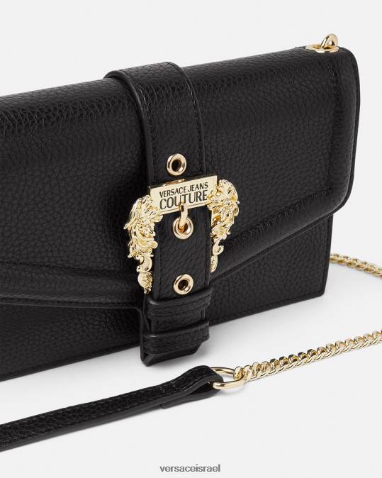 נשים Versace שָׁחוֹר תיק כתף couture1 תיקים N8T22318