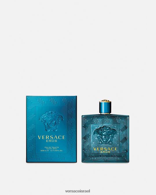 גברים Versace כְּחוֹל eros edt 200 מ