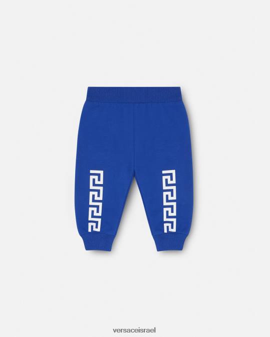 יְלָדִים Versace כְּחוֹל מכנסי טרנינג לתינוקות greca הַלבָּשָׁה N8T21890