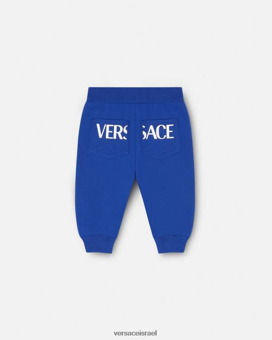 יְלָדִים Versace כְּחוֹל מכנסי טרנינג לתינוקות greca הַלבָּשָׁה N8T21890