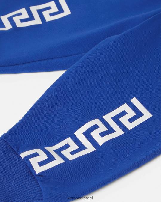 יְלָדִים Versace כְּחוֹל מכנסי טרנינג לתינוקות greca הַלבָּשָׁה N8T21890