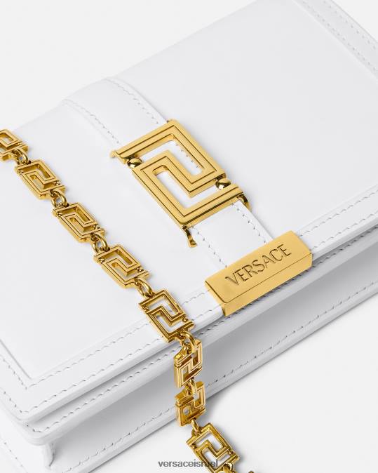 נשים Versace לבן תיק מיני אלת greca תיקים N8T2257