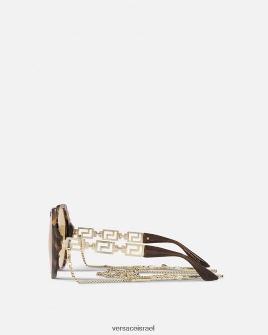 נשים Versace הוואנה משקפי שמש greca התאמה נוספת אביזרים N8T2682