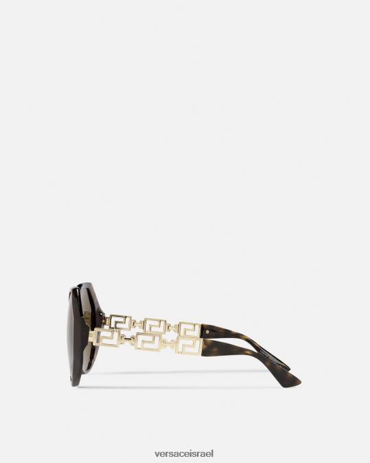 נשים Versace הוואנה משקפי שמש greca התאמה נוספת אביזרים N8T2686