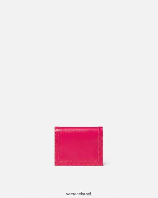 נשים Versace וָרוֹד ארנק אלת greca bifold אביזרים N8T2560