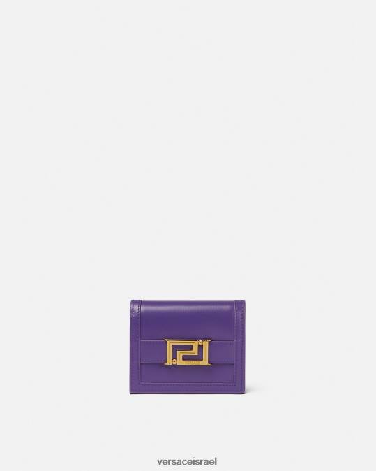 נשים Versace סָגוֹל ארנק אלת greca bifold אביזרים N8T2578