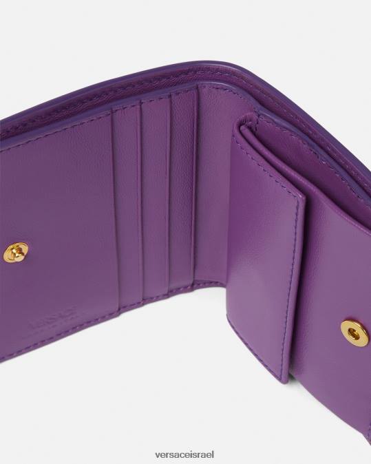 נשים Versace סָגוֹל ארנק אלת greca bifold אביזרים N8T2578