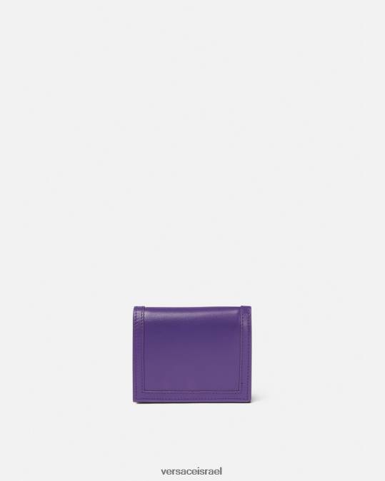 נשים Versace סָגוֹל ארנק אלת greca bifold אביזרים N8T2578