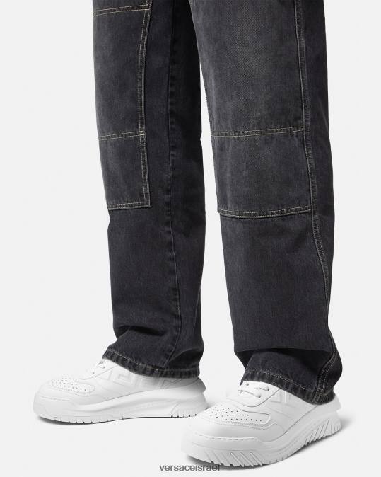 גברים Versace לבן נעלי ספורט של greca odissea נַעַל N8T21518