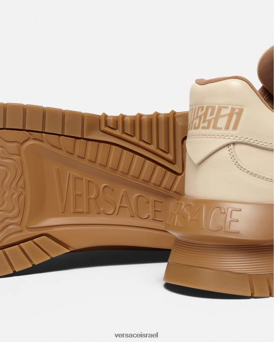 גברים Versace בז' נעלי ספורט של greca odissea נַעַל N8T21536