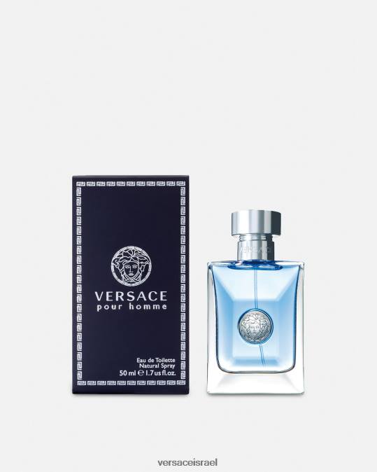 גברים Versace כְּחוֹל יוצקים homme edt 50 מ