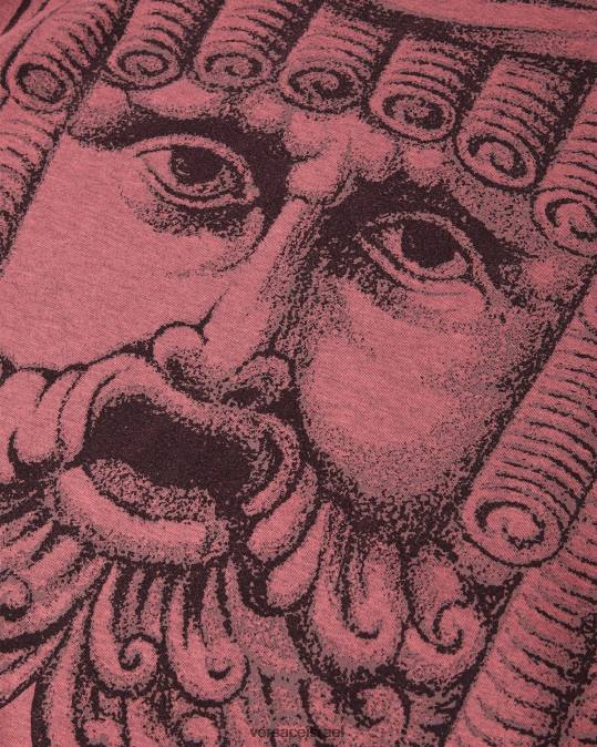 גברים Versace וָרוֹד חולצת טריקו של la maschera הַלבָּשָׁה N8T21384