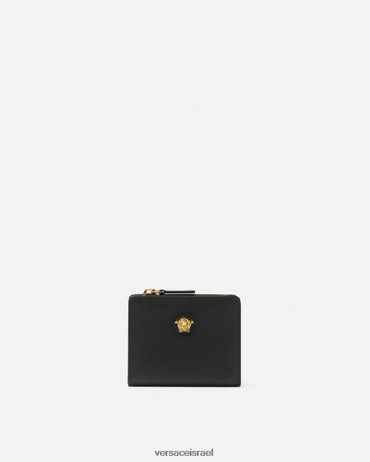 נשים Versace שָׁחוֹר ארנק la medusa אביזרים N8T2575