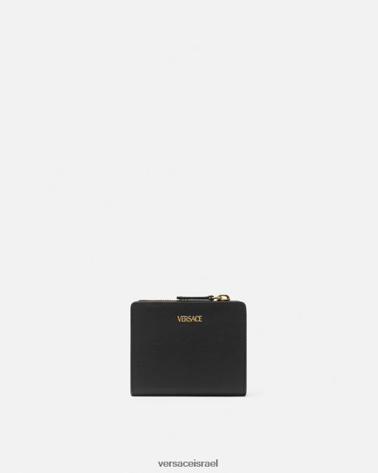 נשים Versace שָׁחוֹר ארנק la medusa אביזרים N8T2575