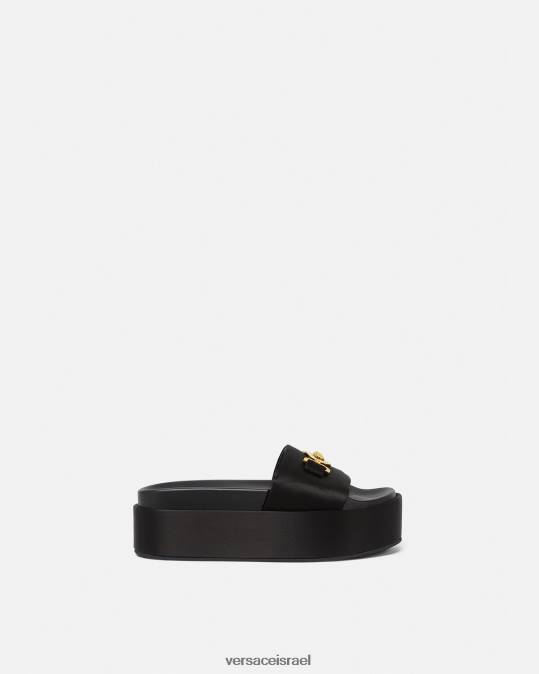 נשים Versace שָׁחוֹר סנדלי פלטפורמה של medusa '95 נַעַל N8T2455