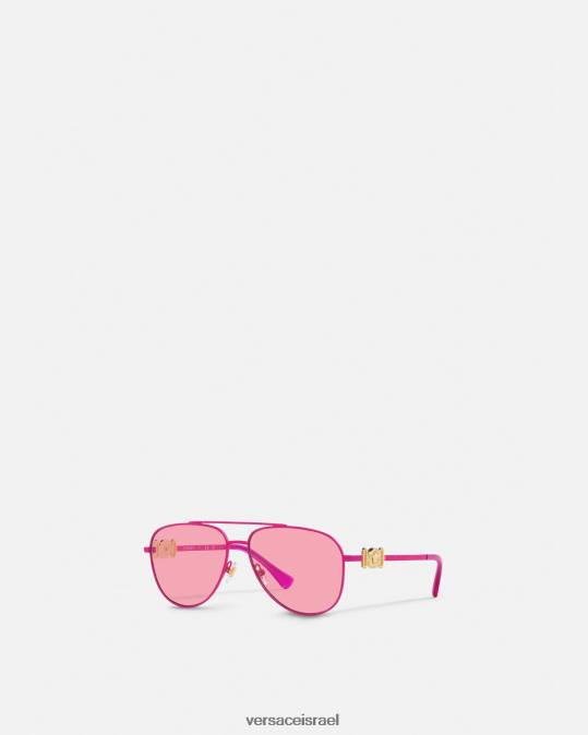 יְלָדִים Versace סָגוֹל משקפי שמש של medusa aviator אביזרים N8T22058