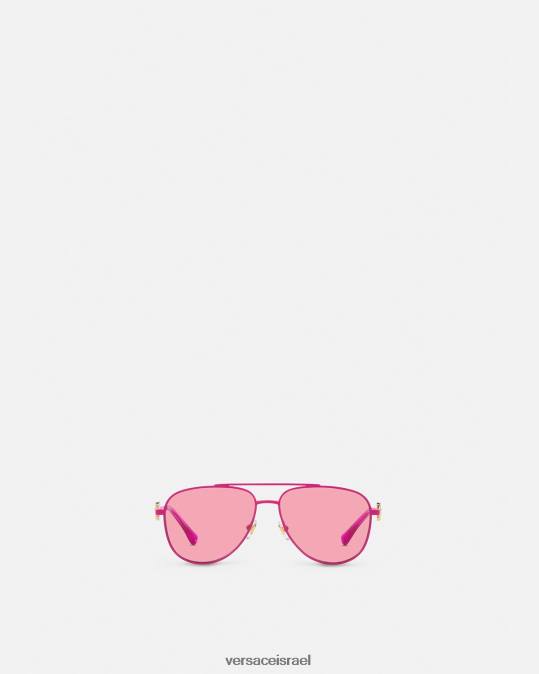 יְלָדִים Versace סָגוֹל משקפי שמש של medusa aviator אביזרים N8T22058