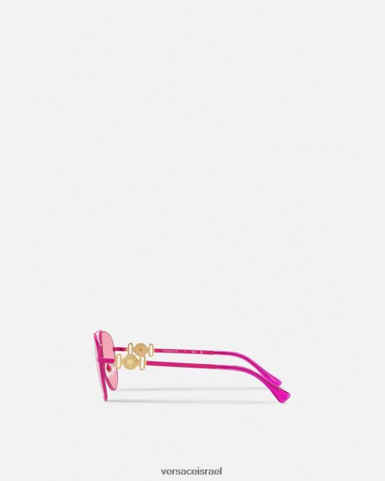 יְלָדִים Versace סָגוֹל משקפי שמש של medusa aviator אביזרים N8T22058