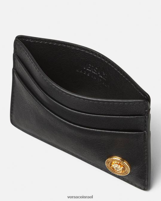 גברים Versace שָׁחוֹר מחזיק כרטיס medusa biggie אביזרים N8T21635