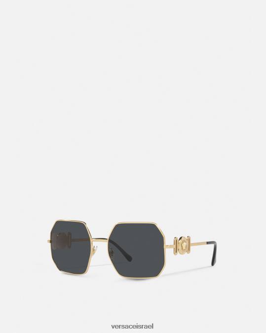 נשים Versace זהב משקפי שמש של medusa biggie אביזרים N8T2642