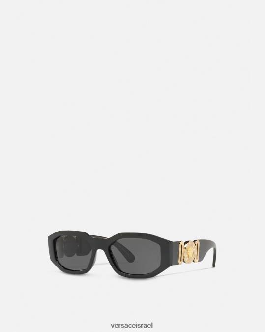 נשים Versace שָׁחוֹר משקפי שמש של medusa biggie אביזרים N8T2643