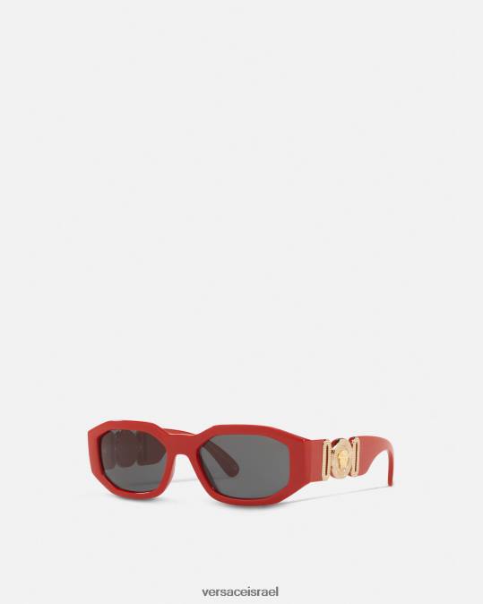 נשים Versace אָדוֹם משקפי שמש של medusa biggie אביזרים N8T2646