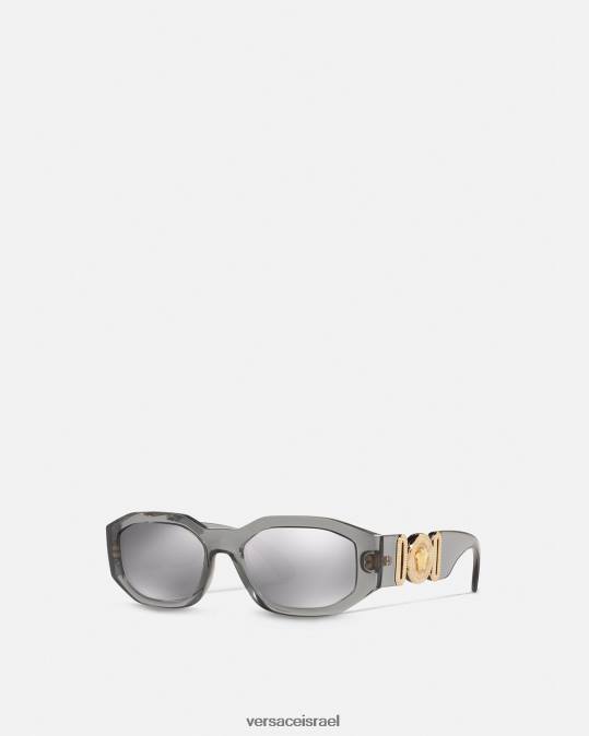 נשים Versace אפור משקפי שמש של medusa biggie אביזרים N8T2648