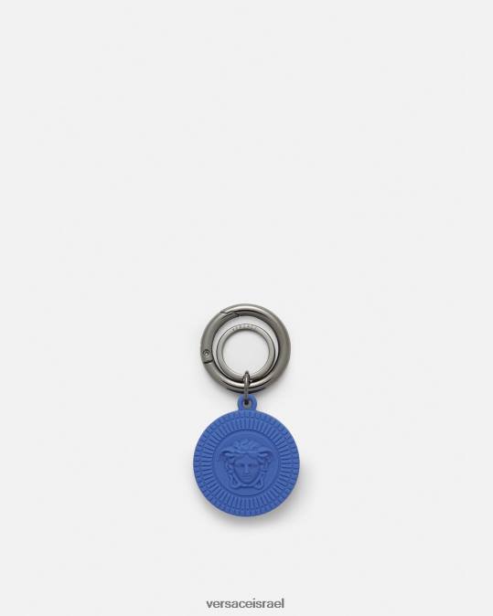 גברים Versace כְּחוֹל מחזיק מפתחות של medusa biggie air tag אביזרים N8T21654