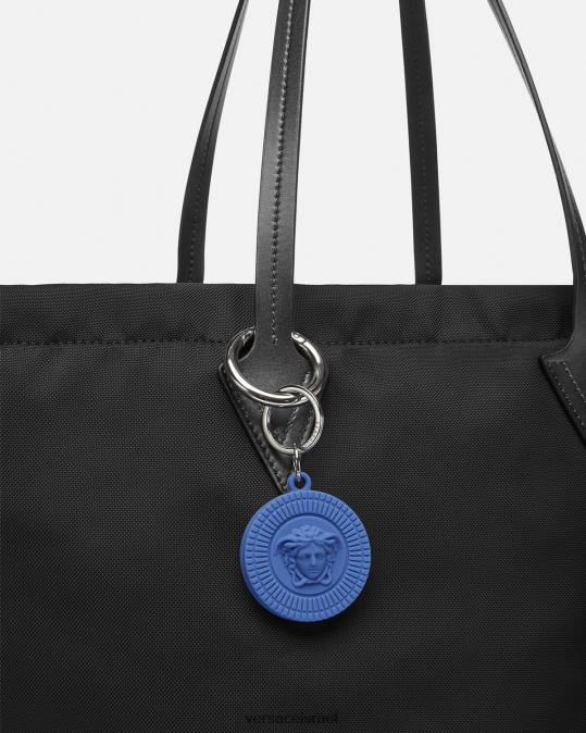 גברים Versace כְּחוֹל מחזיק מפתחות של medusa biggie air tag אביזרים N8T21654