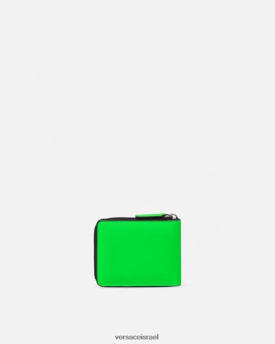 גברים Versace ירוק ארנק medusa biggie bifold אביזרים N8T21642