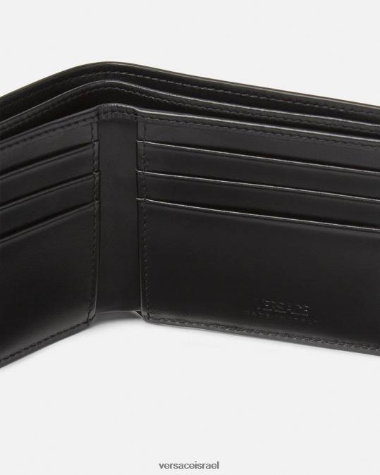 גברים Versace קַרַמֵל ארנק פטנט medusa biggie bifold אביזרים N8T21649