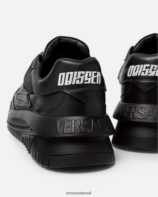 גברים Versace שָׁחוֹר נעלי ספורט של odissea נַעַל N8T21519