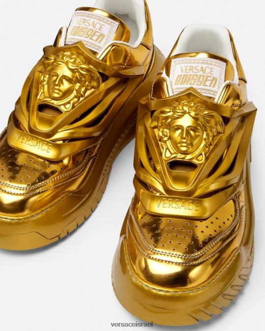 גברים Versace זהב נעלי ספורט של odissea נַעַל N8T21521