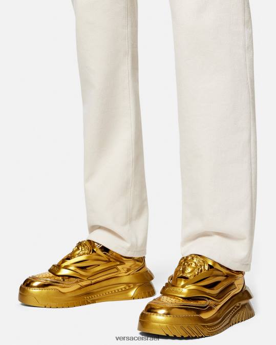 גברים Versace זהב נעלי ספורט של odissea נַעַל N8T21521
