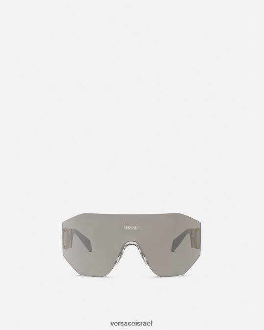 נשים Versace onul medusa biggie mask משקפי שמש אביזרים N8T2608
